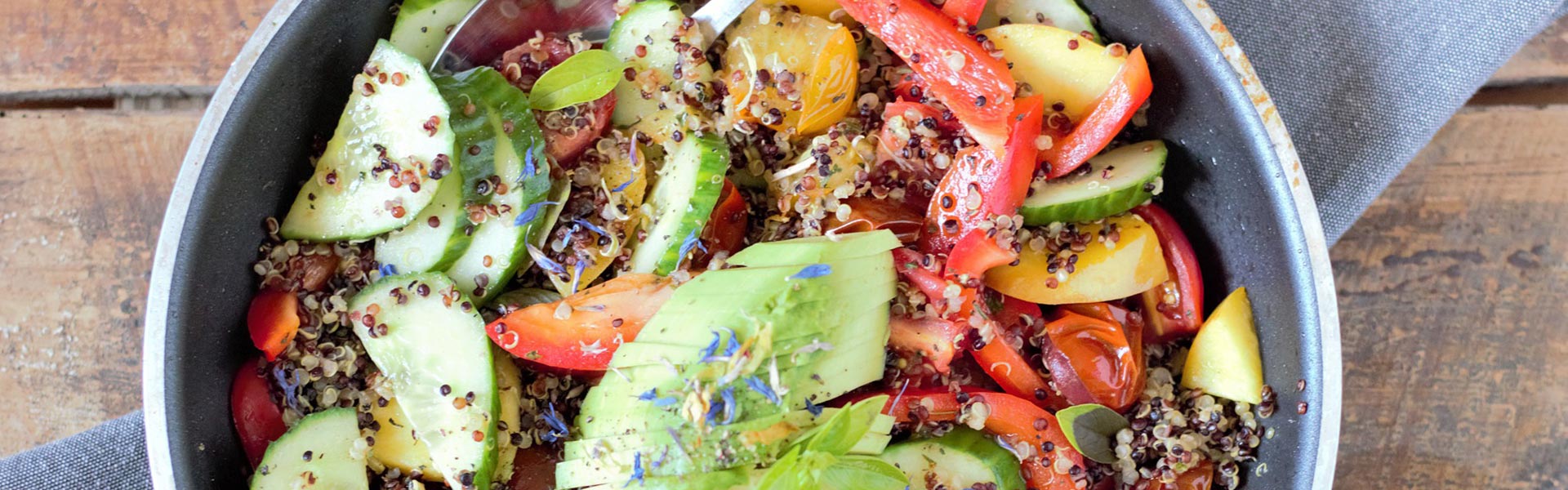 Green Goddess Quinoa Summer Salad