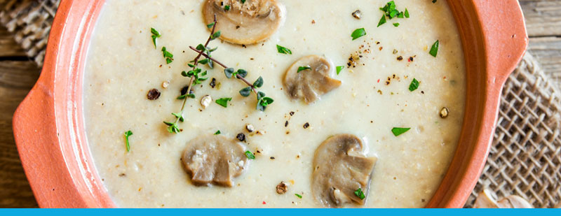Chicken, Wild Rice & Mushroom Soup