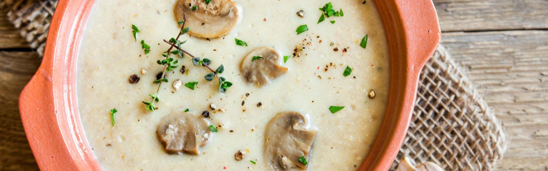 Chicken, Wild Rice & Mushroom Soup